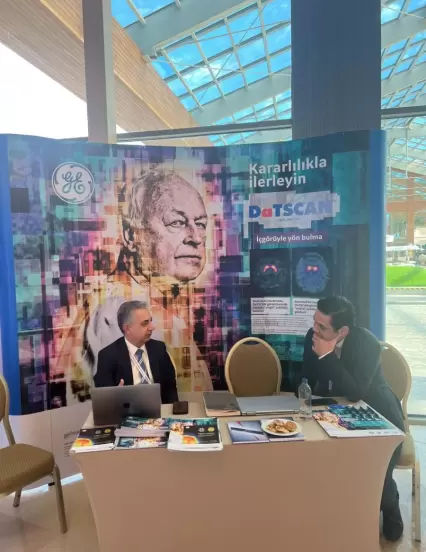 We participated the 15th National Parkinson's Disease and Movement Disorders Congress with GE HealthCare.